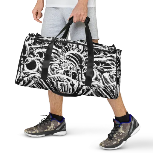 Ink Jungle on a Duffle Bag