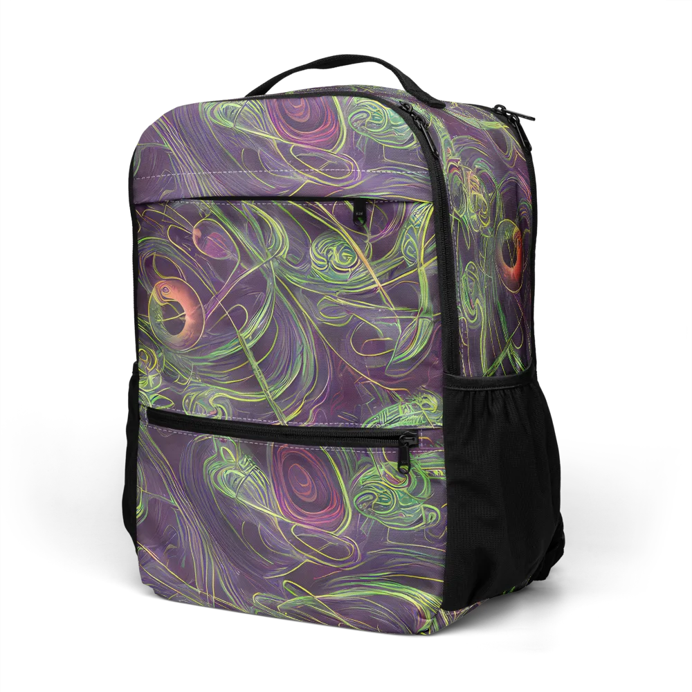 Chromatic Creeper on Utility Backpack — Left Front