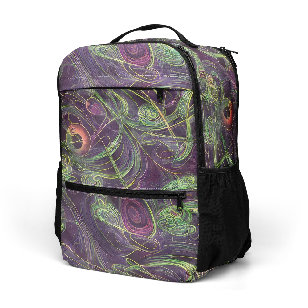 Chromatic Creeper on Utility Backpack — Left Front