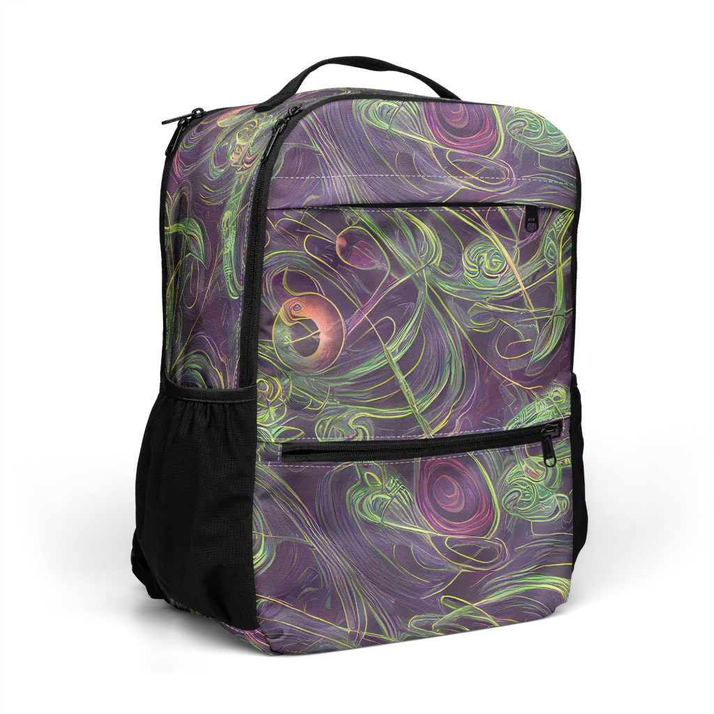 Chromatic Creeper on Utility Backpack — Right Front