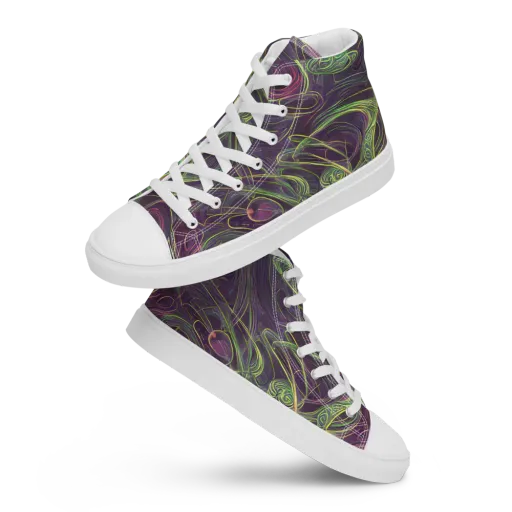 Chromatic Creeper on a Men's High Top Canvas Shoes