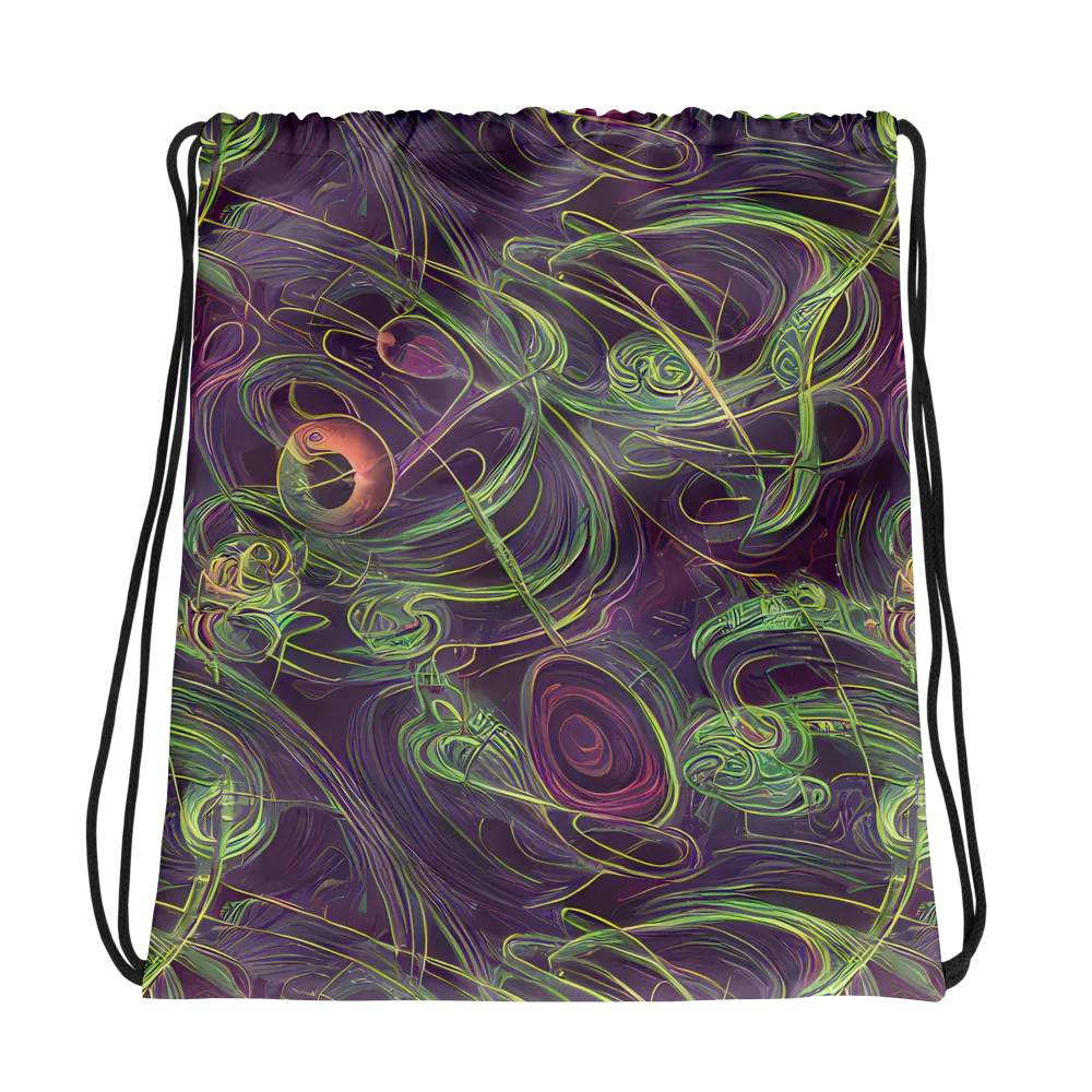 Chromatic Creeper on Drawstring Bag — Photo