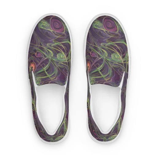 Chromatic Creeper on a Women's Slip-On Canvas Shoes