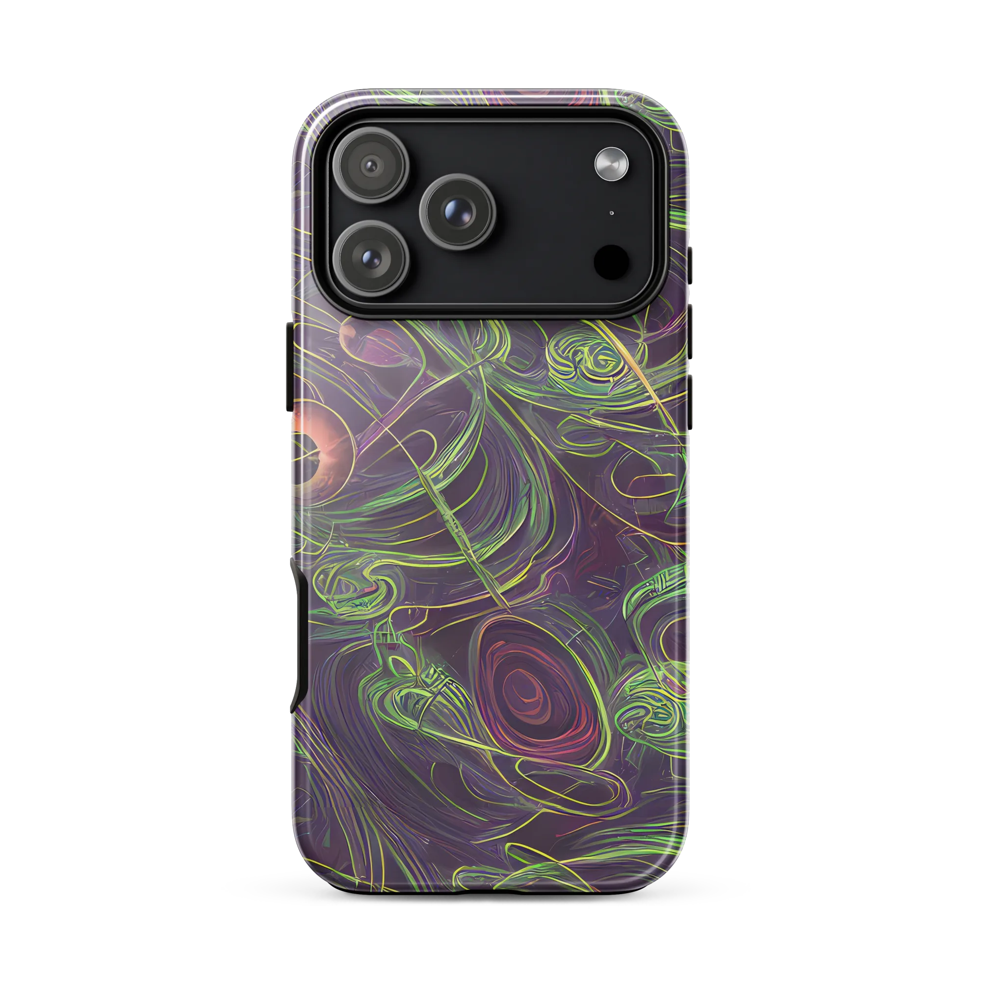 Chromatic Creeper on Tough Case for iPhone® — Front