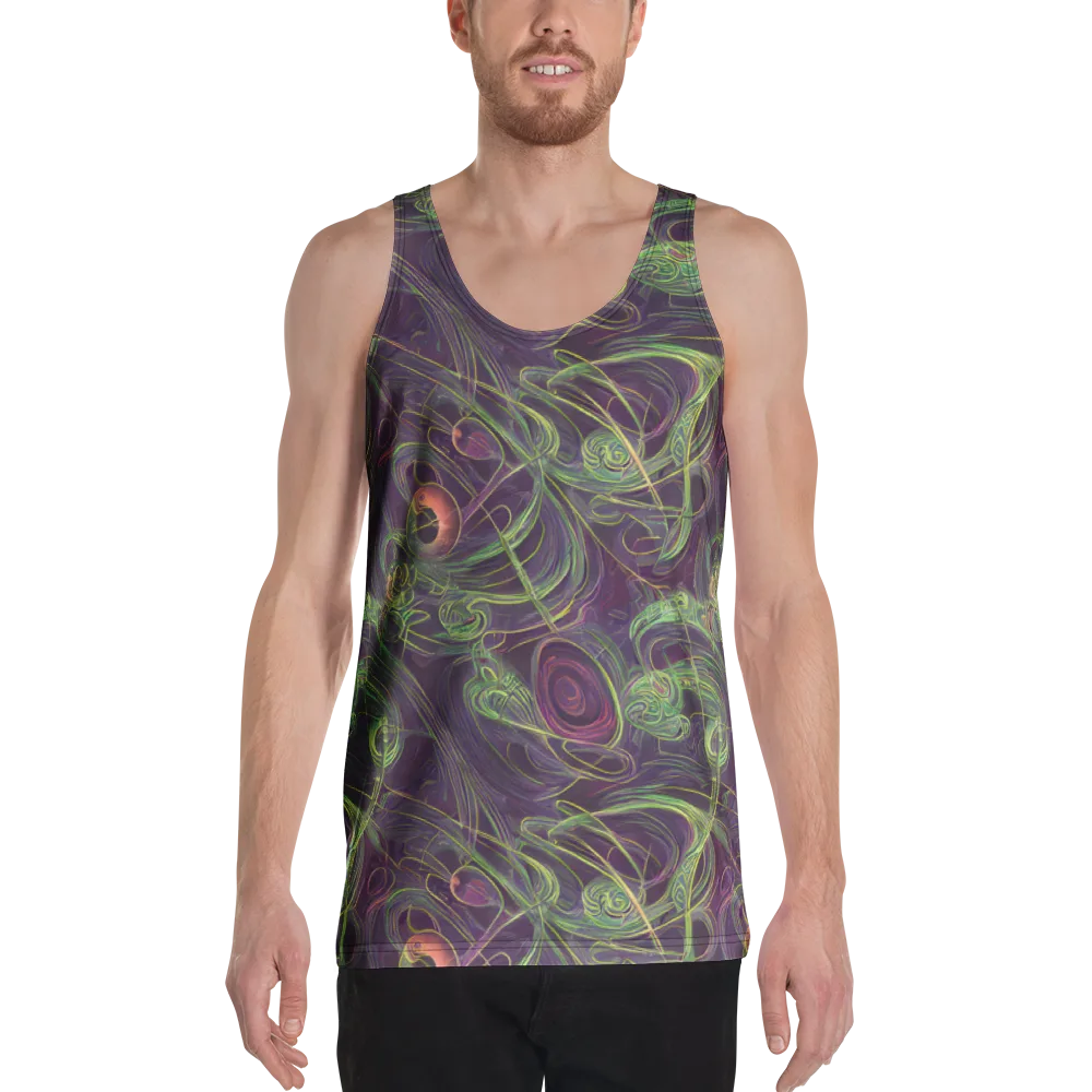 Chromatic Creeper on Men's Tank Top — Front