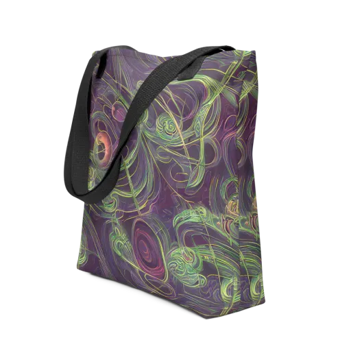 Chromatic Creeper on a Tote Bag