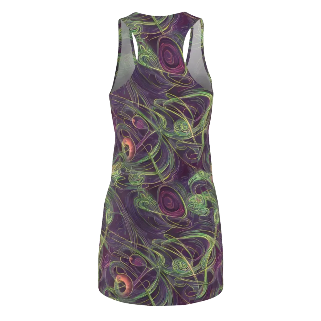 Chromatic Creeper on Racerback Dress — Back