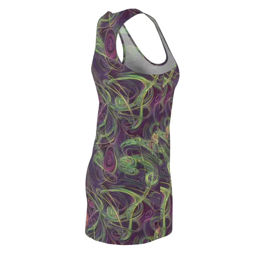 Chromatic Creeper on Racerback Dress — Back Side