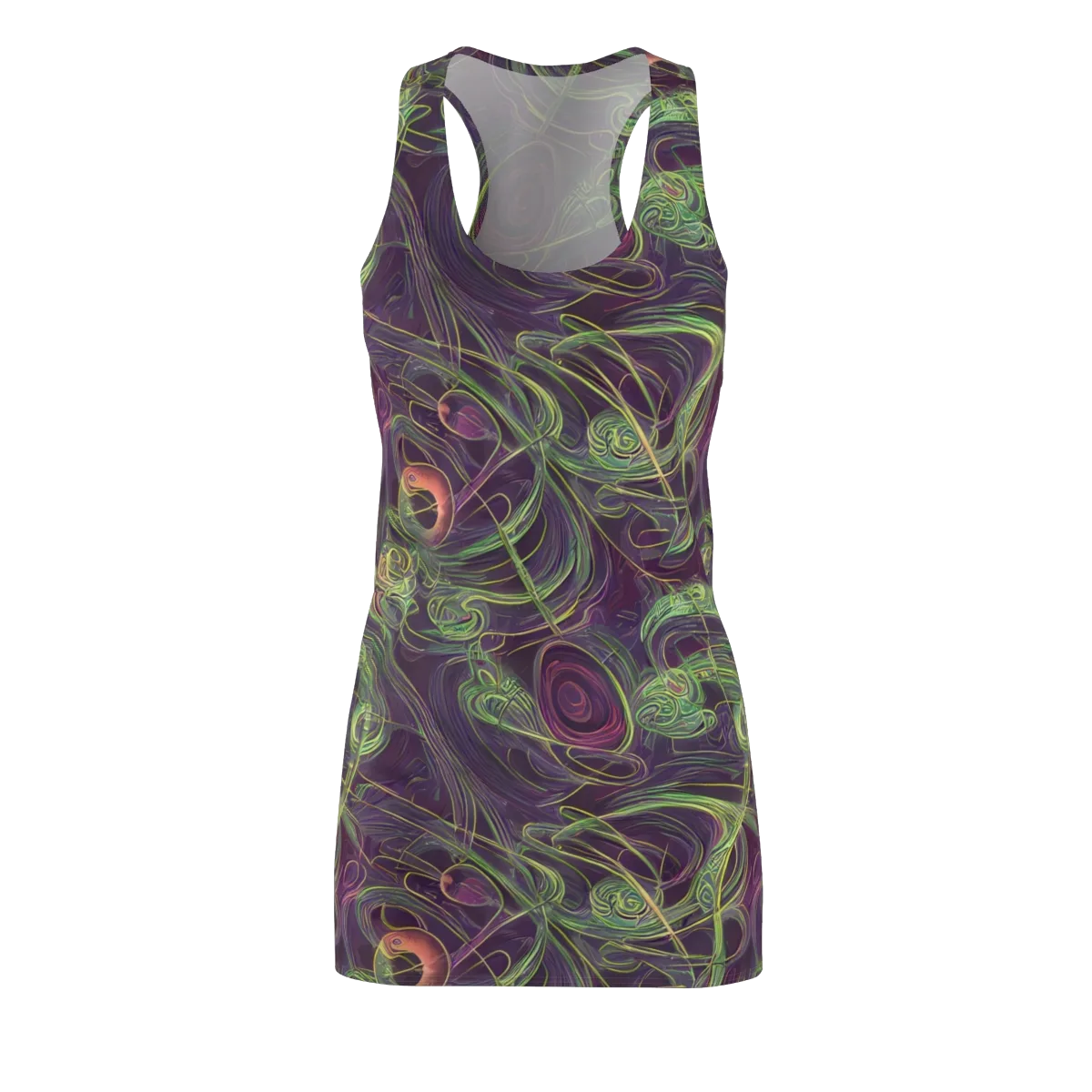 Chromatic Creeper on Racerback Dress — Front