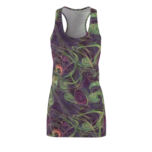 Chromatic Creeper on a Racerback Dress