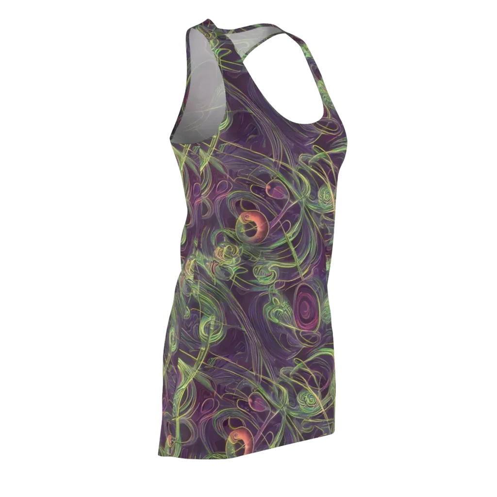 Chromatic Creeper on Racerback Dress — Front Side