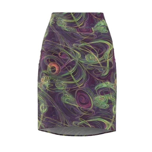Chromatic Creeper on a Pencil Skirt