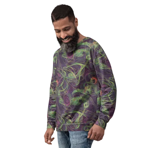 Chromatic Creeper on a Sweatshirt