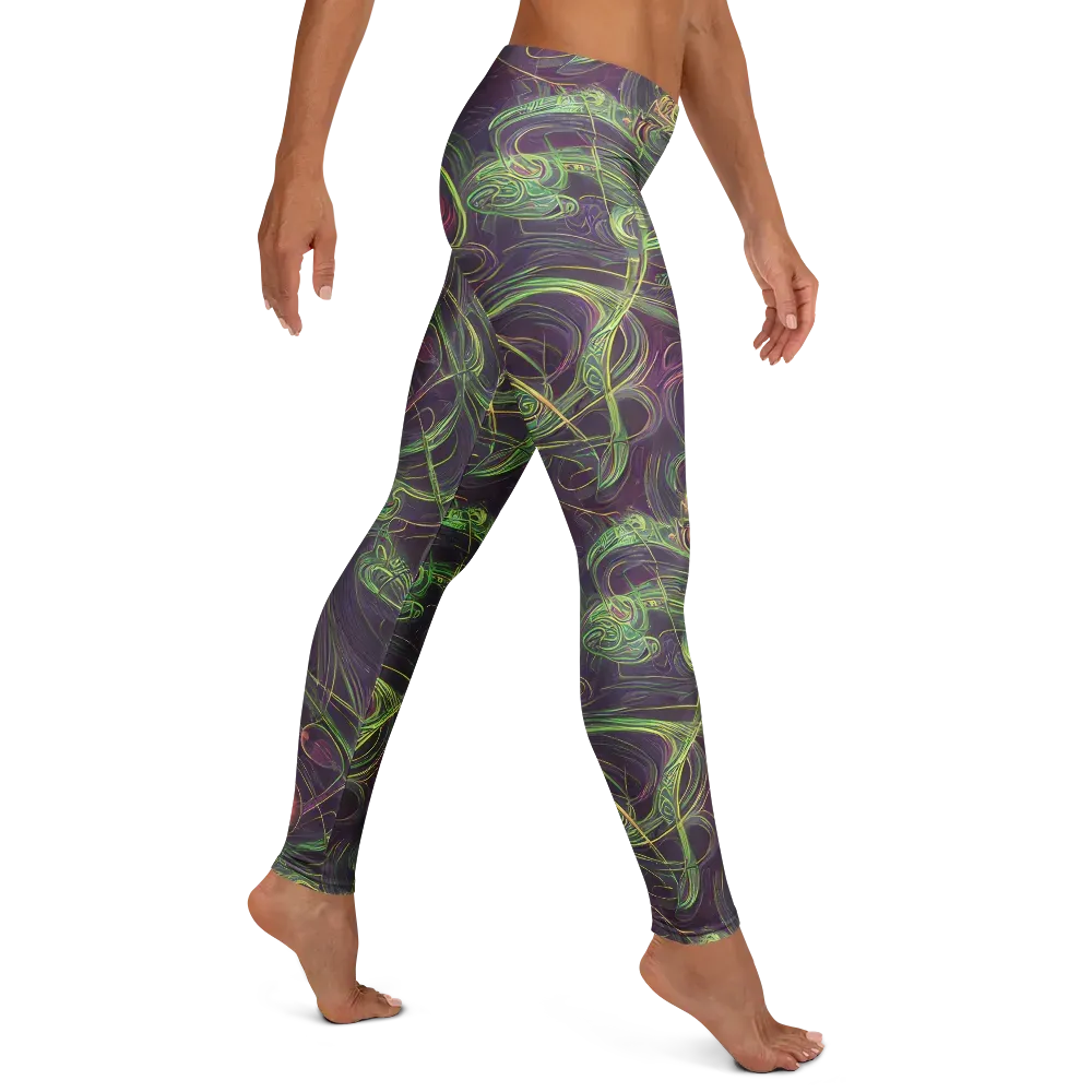 Chromatic Creeper on Leggings — Right
