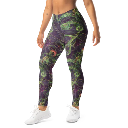 Chromatic Creeper on a Leggings
