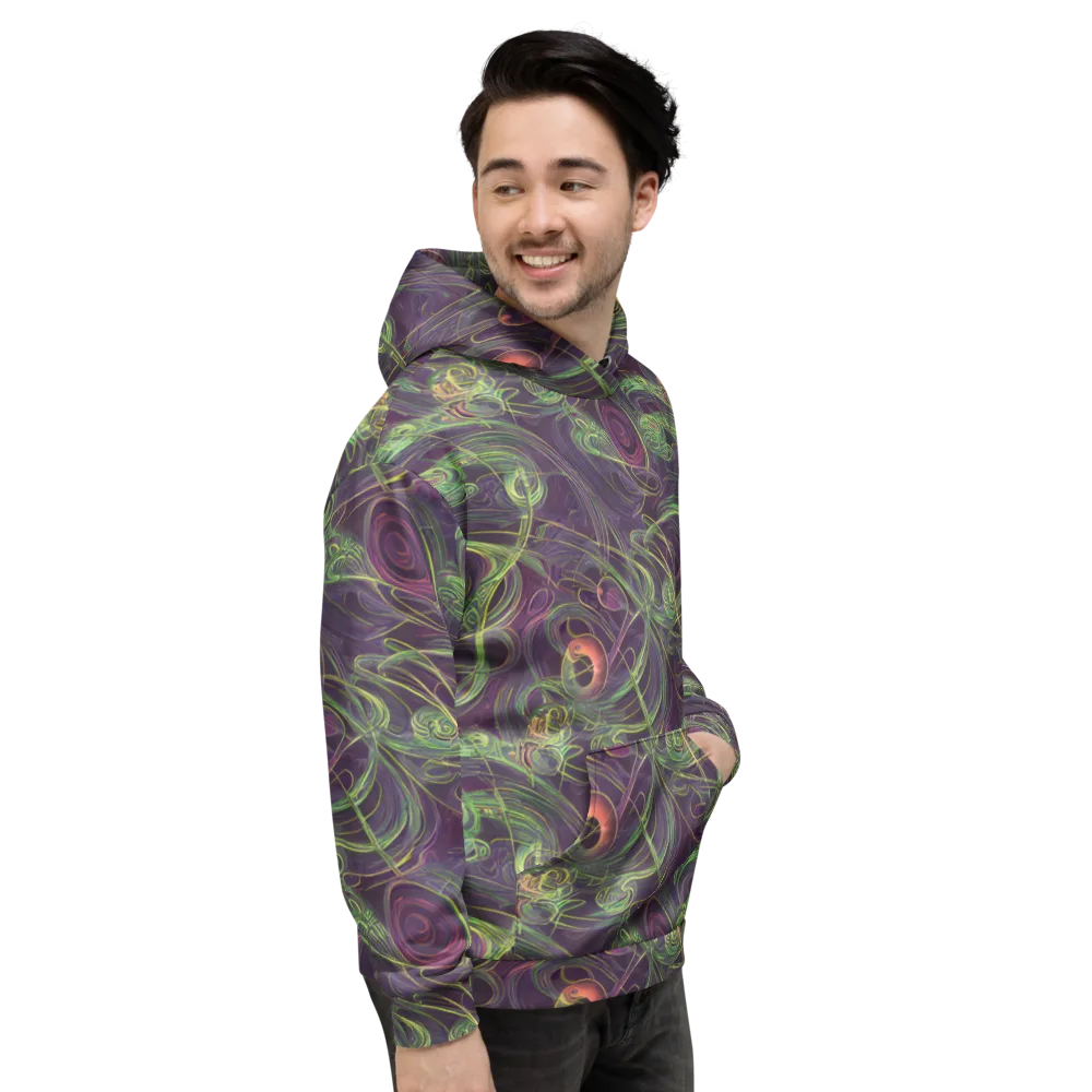 Chromatic Creeper on Hoodie — Right