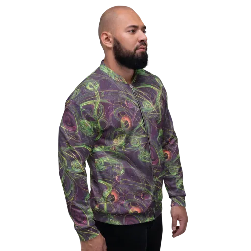 Chromatic Creeper on a Bomber Jacket