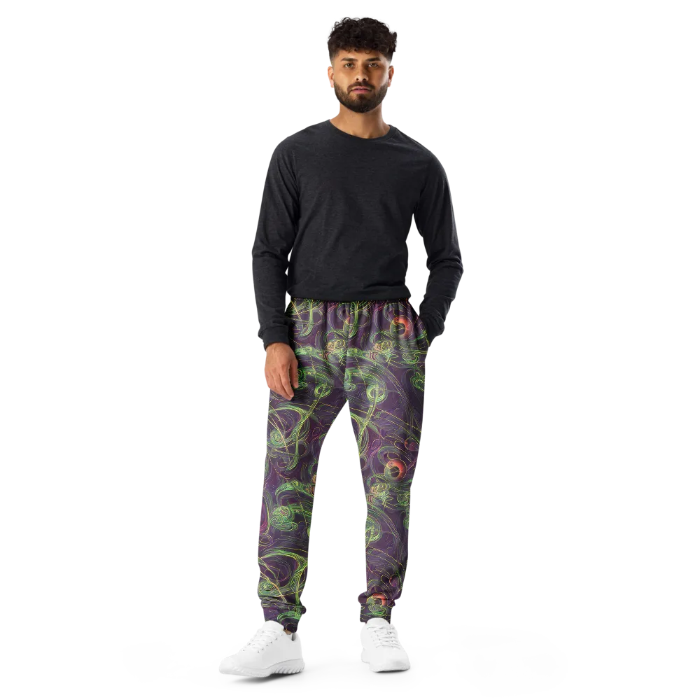 Chromatic Creeper on Men's Joggers — Front