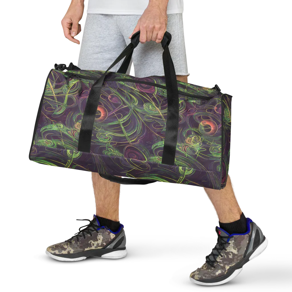 Chromatic Creeper on Duffle Bag — Front
