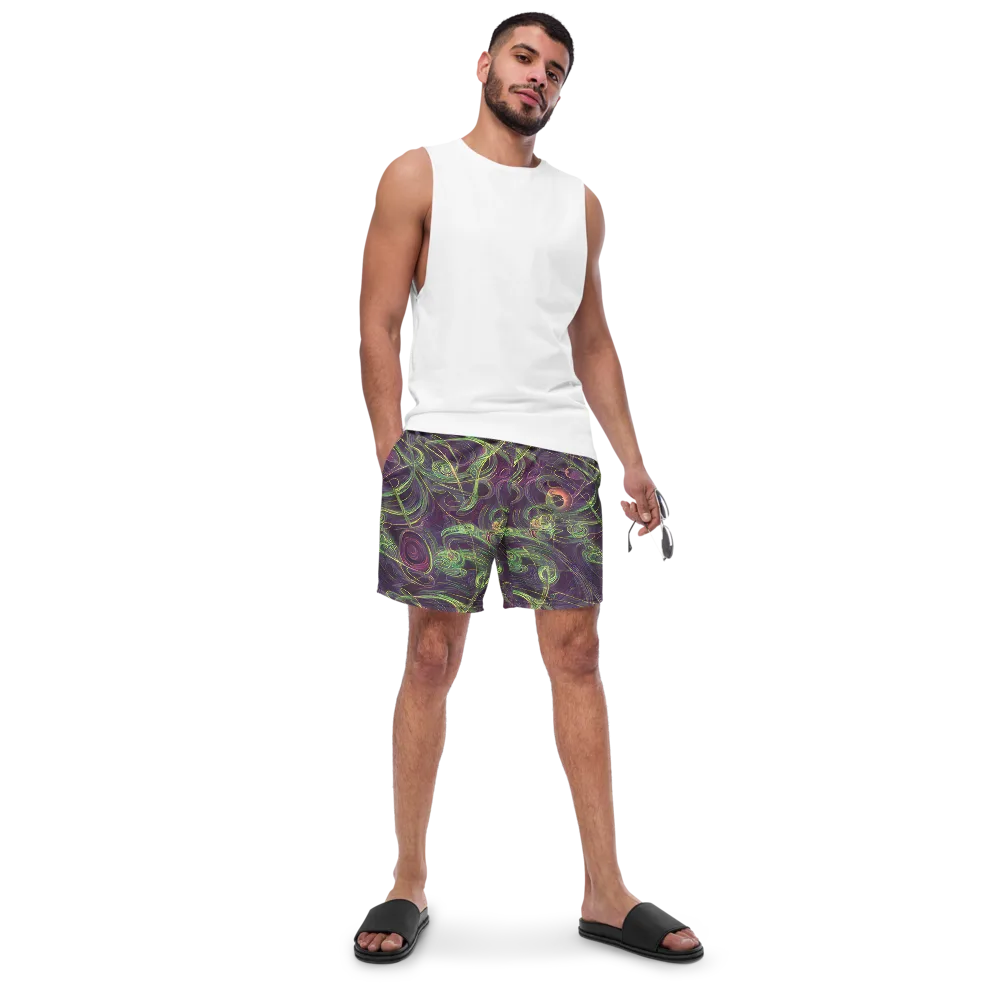 Chromatic Creeper on Swim Trunks — Front