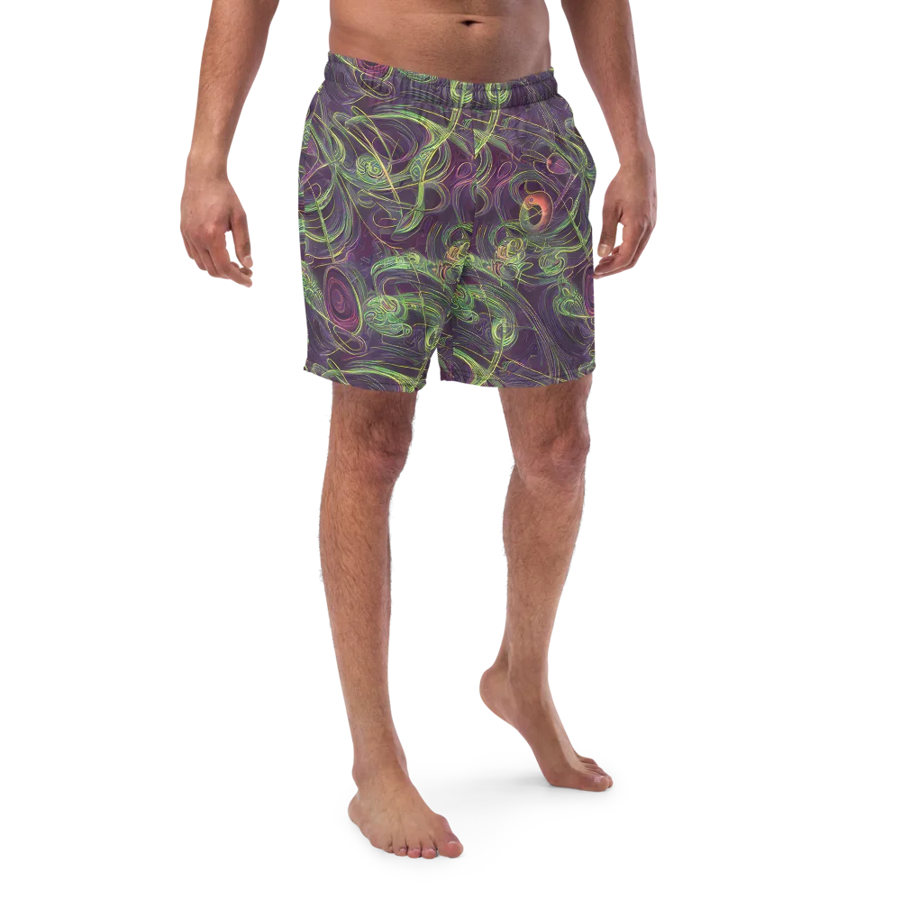 Chromatic Creeper on Swim Trunks — Front