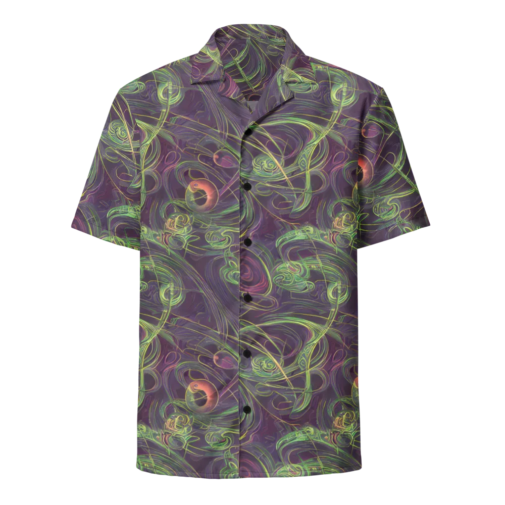 Chromatic Creeper on Button Shirt — Front
