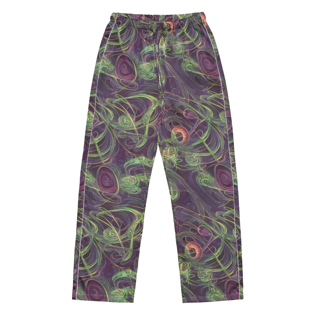 Chromatic Creeper on Women's Pajama Pants — Front