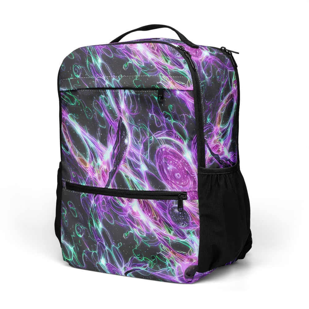 Astral Garden on Utility Backpack — Left Front