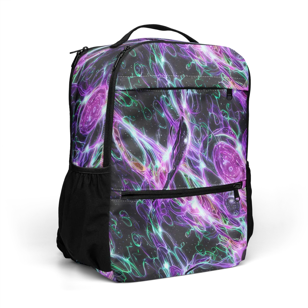 Astral Garden on Utility Backpack — Right Front