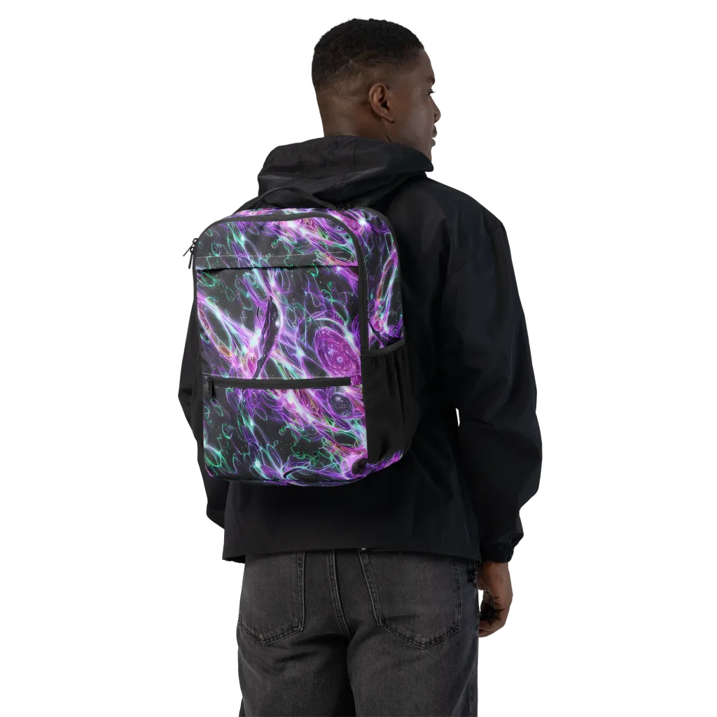 Astral Garden on Utility Backpack — Back
