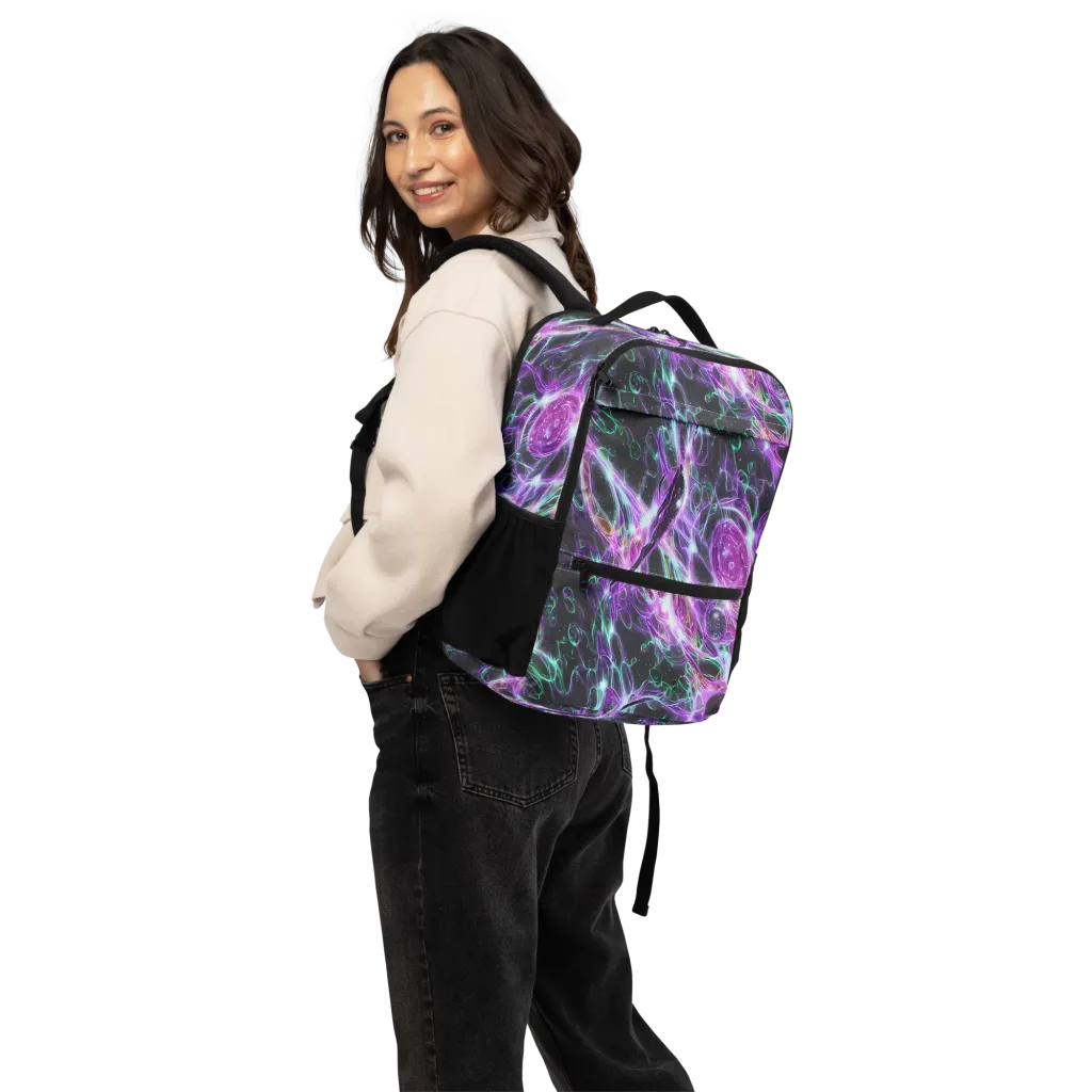 Astral Garden on Utility Backpack — Back