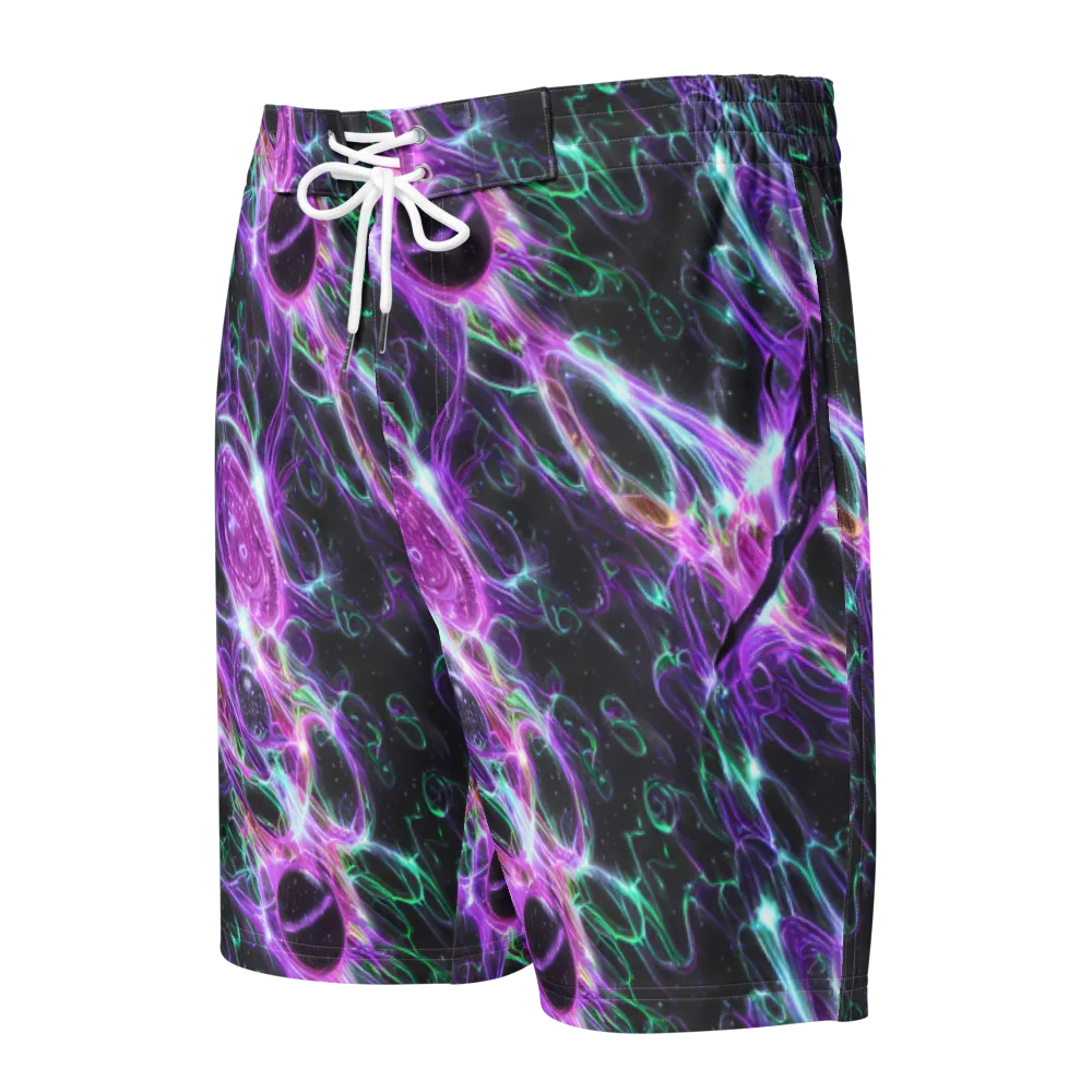 Astral Garden on Men's Board Shorts — Front