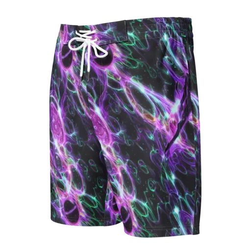 Astral Garden on a Men's Board Shorts