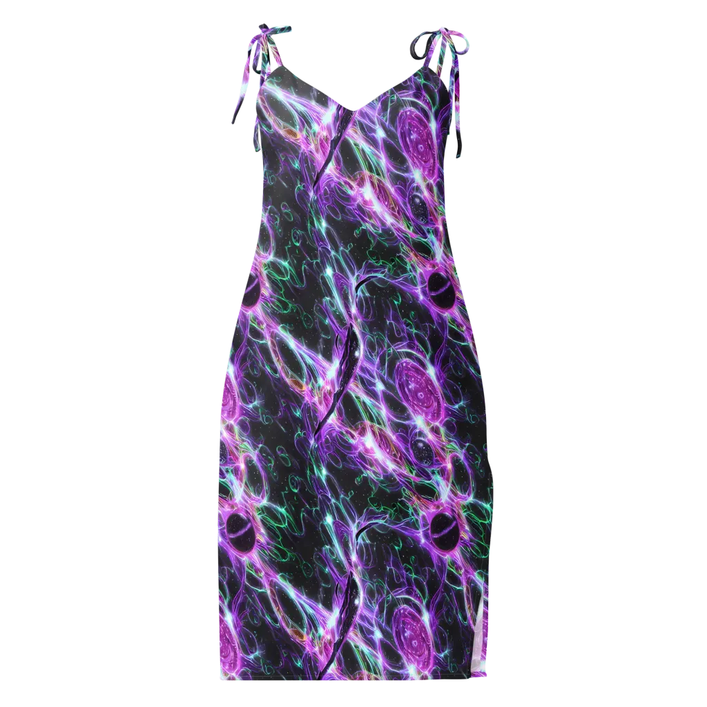 Astral Garden on Slip Dress — Front