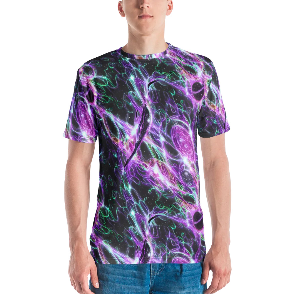Astral Garden on Men's Crew Neck T-Shirt — Front