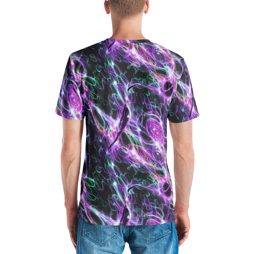 Astral Garden on Men's Crew Neck T-Shirt — Back