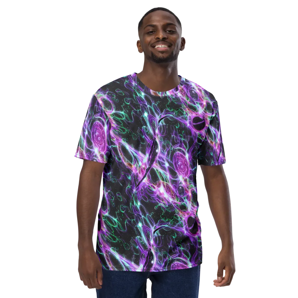 Astral Garden on Men's Crew Neck T-Shirt — Front