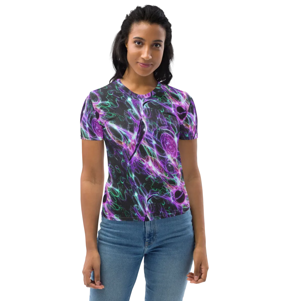 Astral Garden on Women's Crew Neck T-Shirt — Front