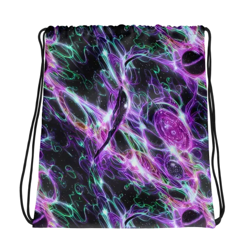 Astral Garden on a Drawstring Bag