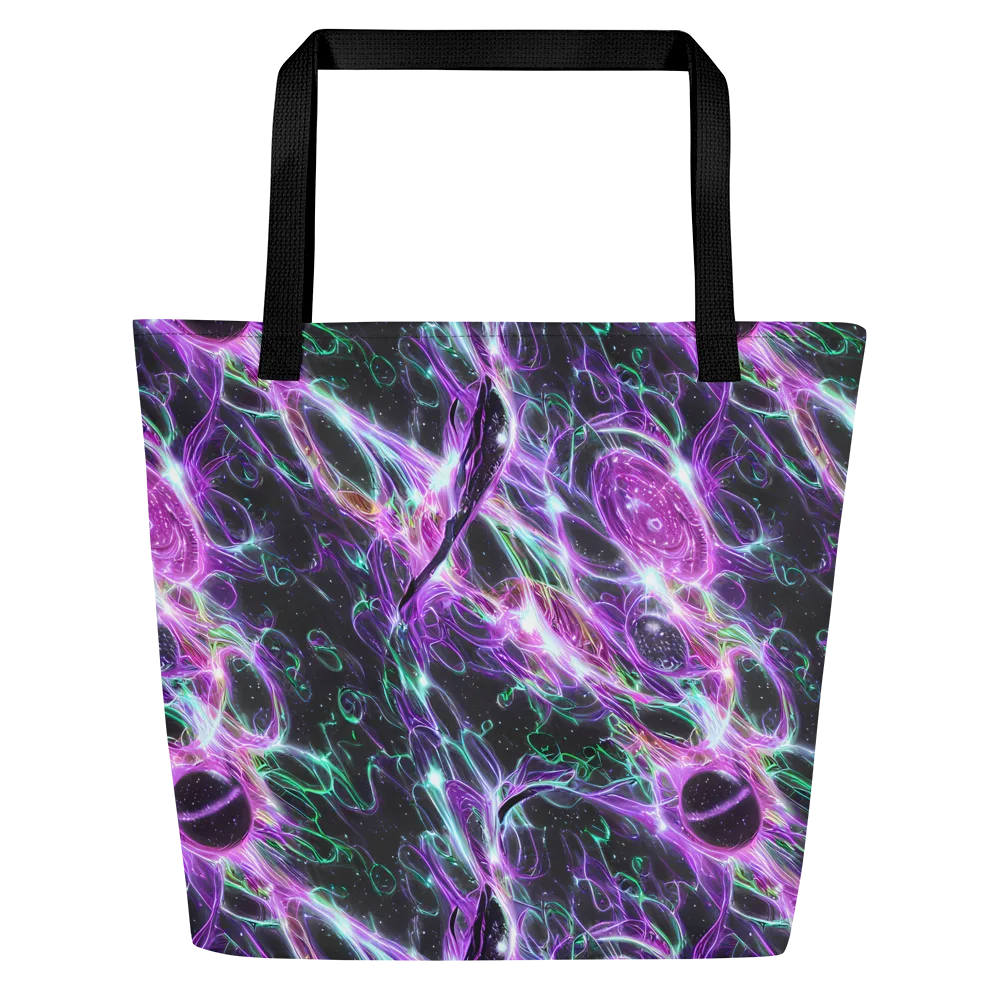 Astral Garden on Large Tote Bag W/ Pocket — Front