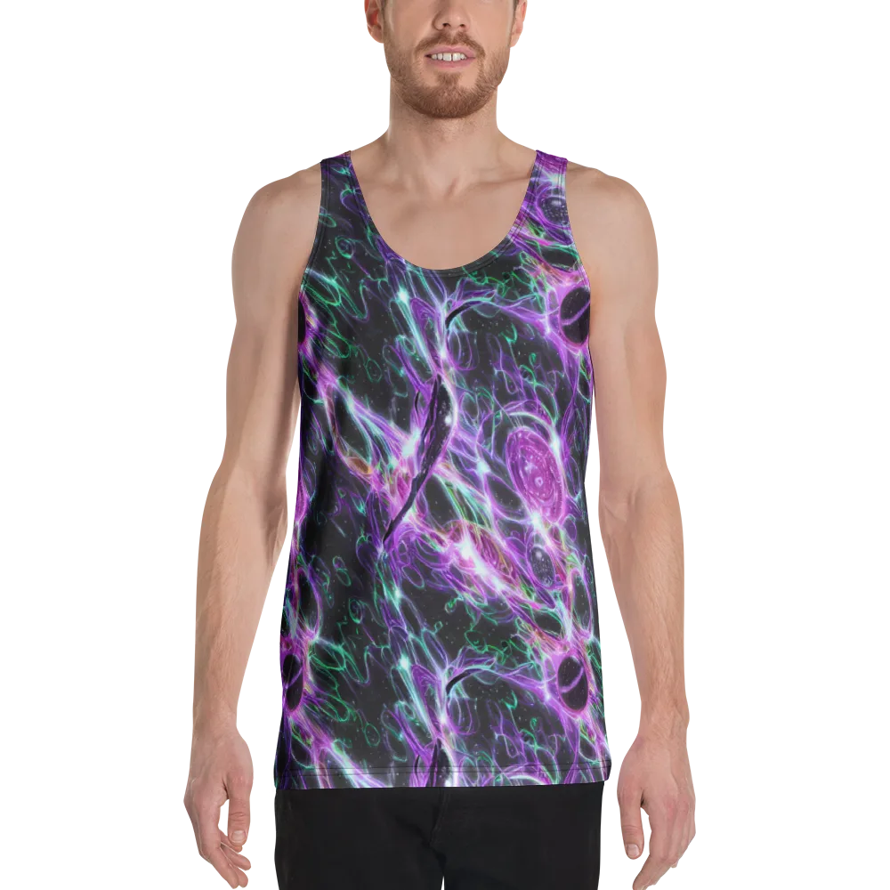 Astral Garden on Men's Tank Top — Front