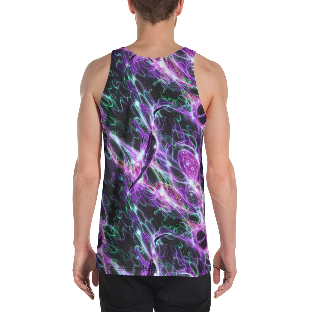Astral Garden on Men's Tank Top — Back