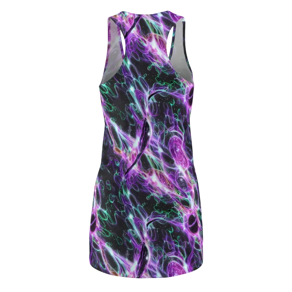 Astral Garden on Racerback Dress — Back