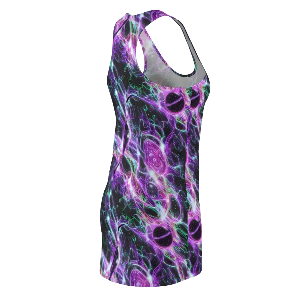 Astral Garden on Racerback Dress — Back Side