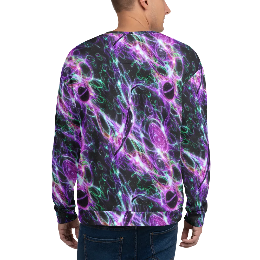 Astral Garden on Sweatshirt — Back
