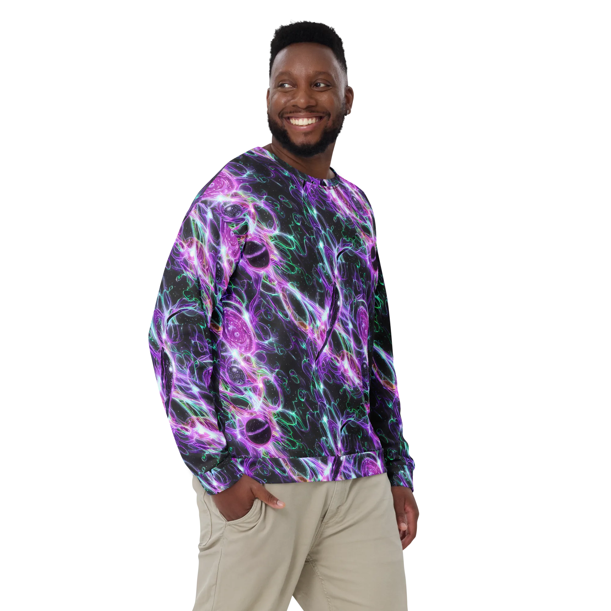 Astral Garden on Sweatshirt — Front