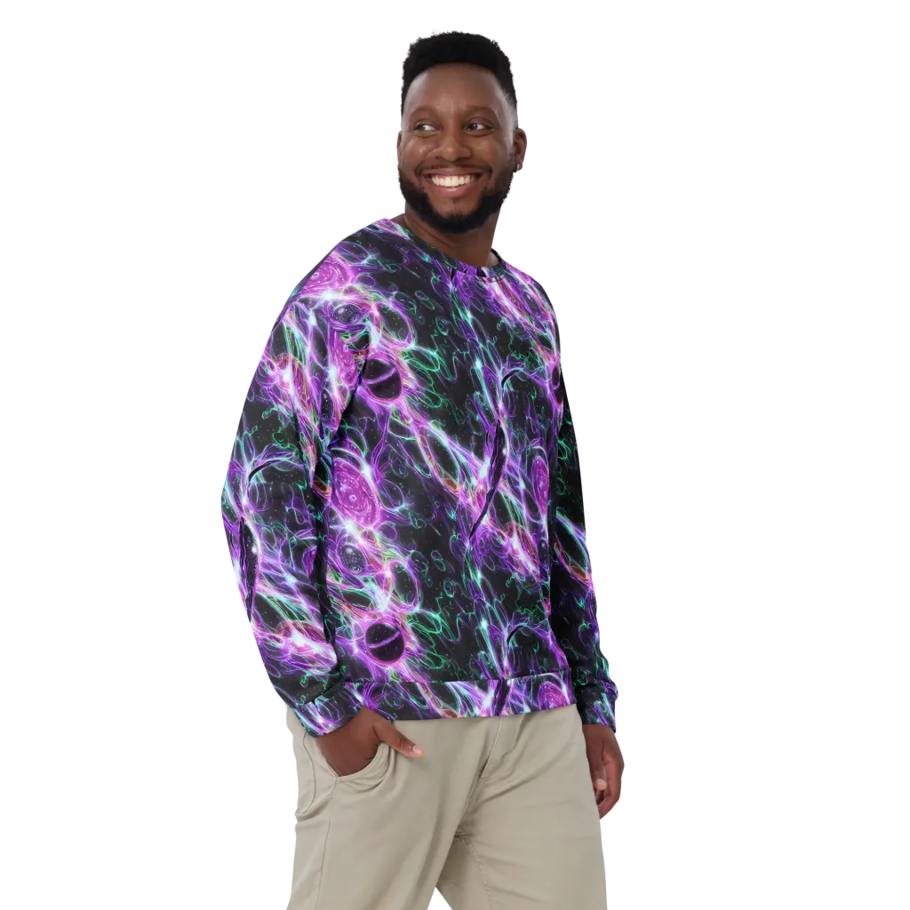 Astral Garden on Sweatshirt — Front
