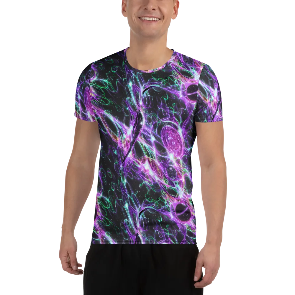 Astral Garden on Men's Athletic T-Shirt — Front