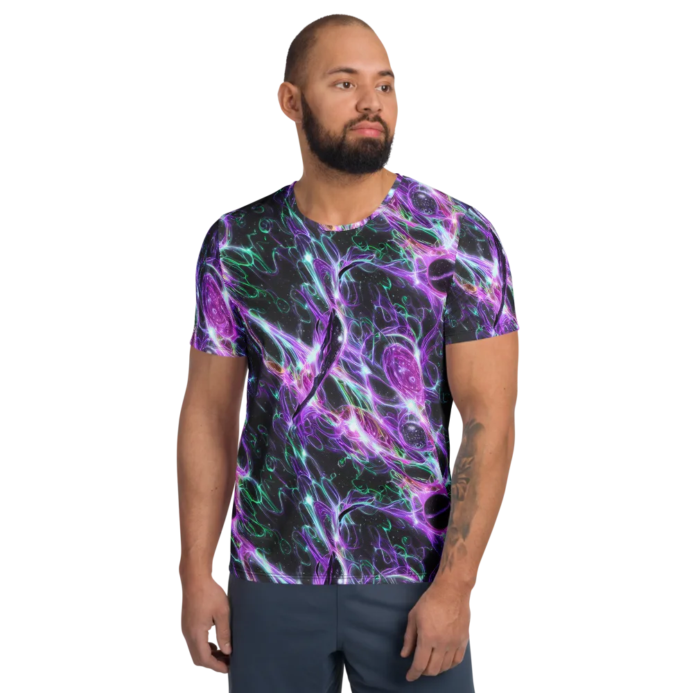 Astral Garden on Men's Athletic T-Shirt — Front
