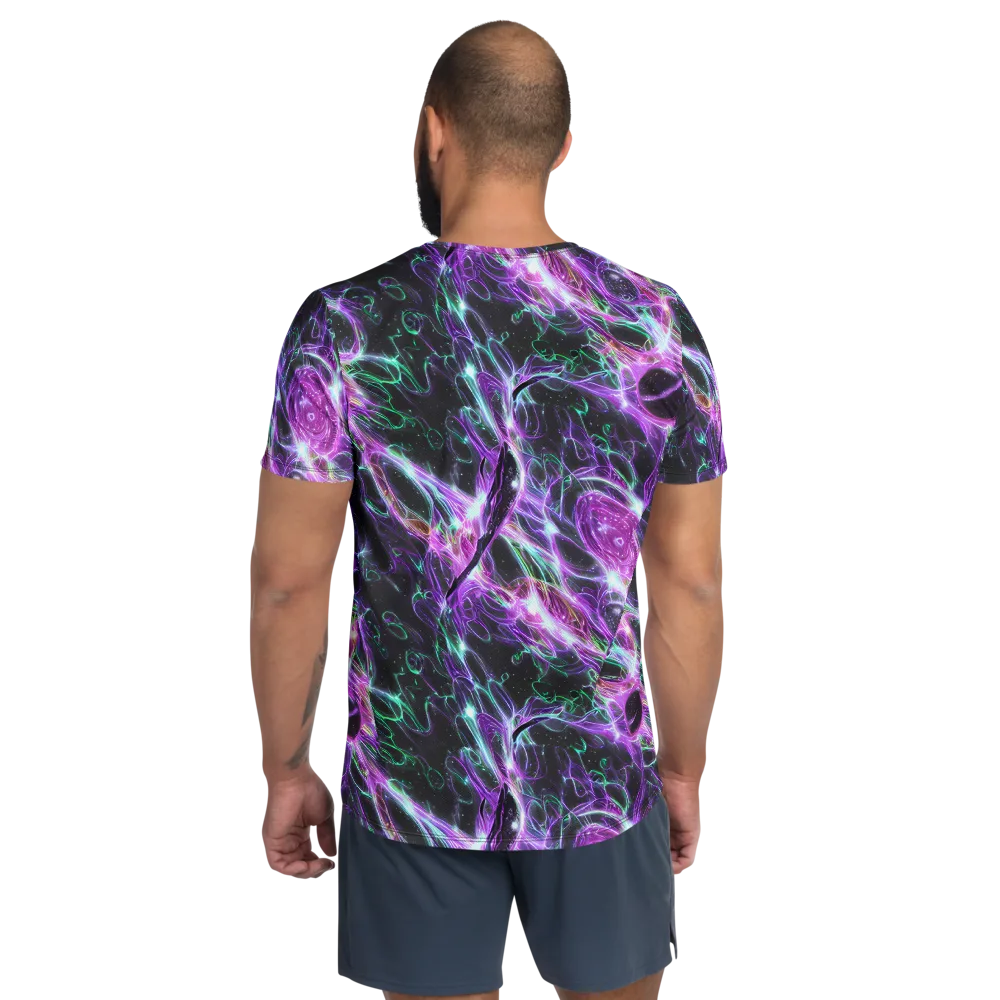 Astral Garden on Men's Athletic T-Shirt — Back